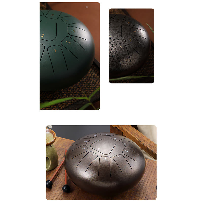 11-Note 8 Inch Steel Tongue Drum - G Major