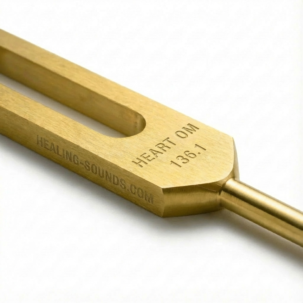 136.1 Hz OM Tuning Fork - Earth Planet - Heart Chakra