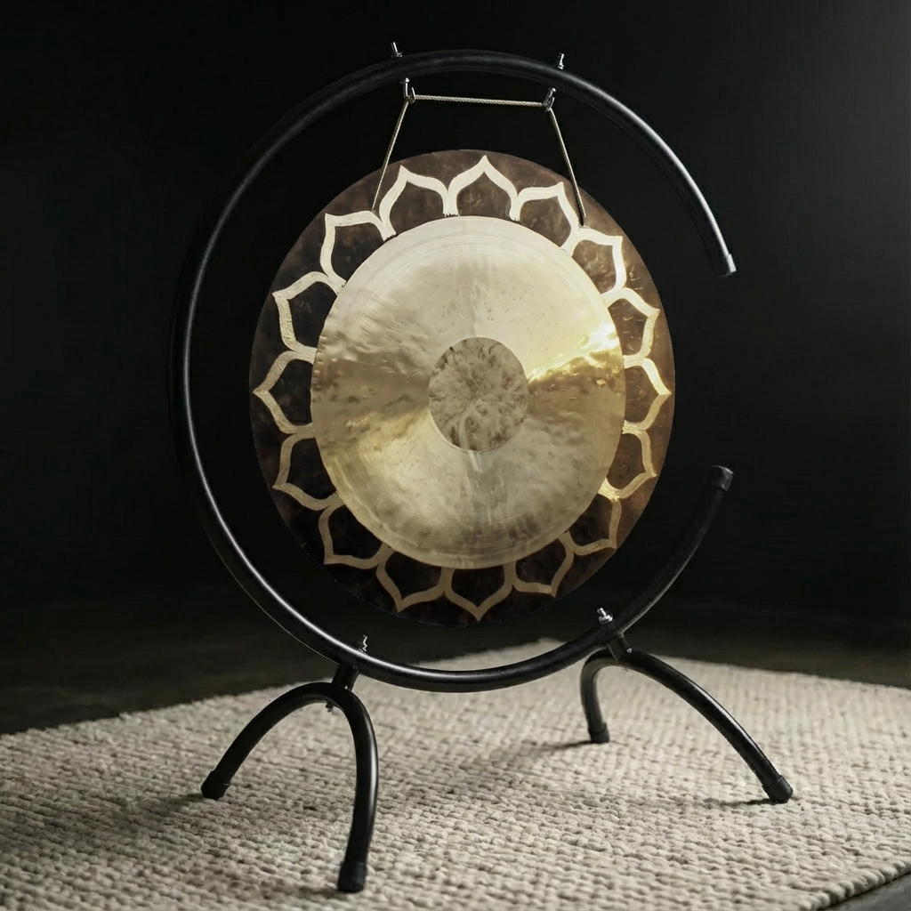 14 to 48 Inch Flower Lotus Wind Gong Instrument