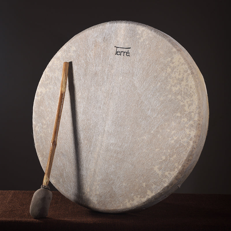 16" to 24" Handmade Shamanic Frame Drum with Goat Skin