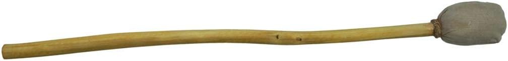 Wooden drumstick with gray padded mallet head for 16’’ Shamanic Hand Drum