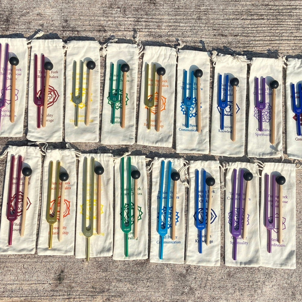 Collection of colorful COVID-19 rapid test cassettes in a product display setting