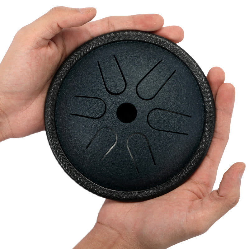 Steel Tongue Drum 6-Note Sound Healing Meditation 5.5 Inch