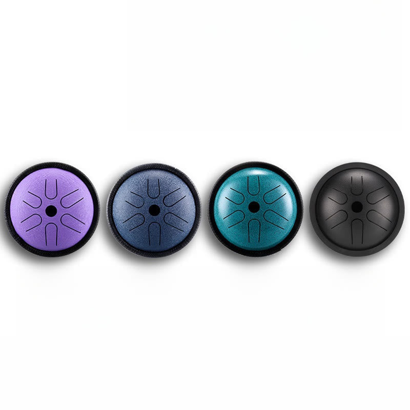 Steel Tongue Drum 6-Note Sound Healing Meditation 5.5 Inch