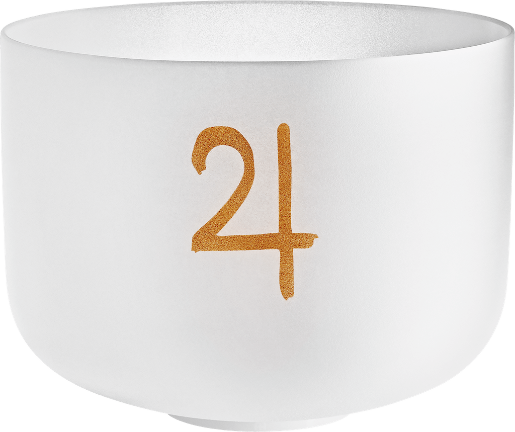 183.58 Hz Jupiter - 12 Inch Planetary Crystal Singing Bowl