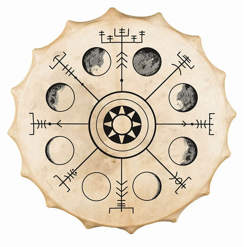 22.5 Inch Handmade Yakut Shamanic Frame Drum