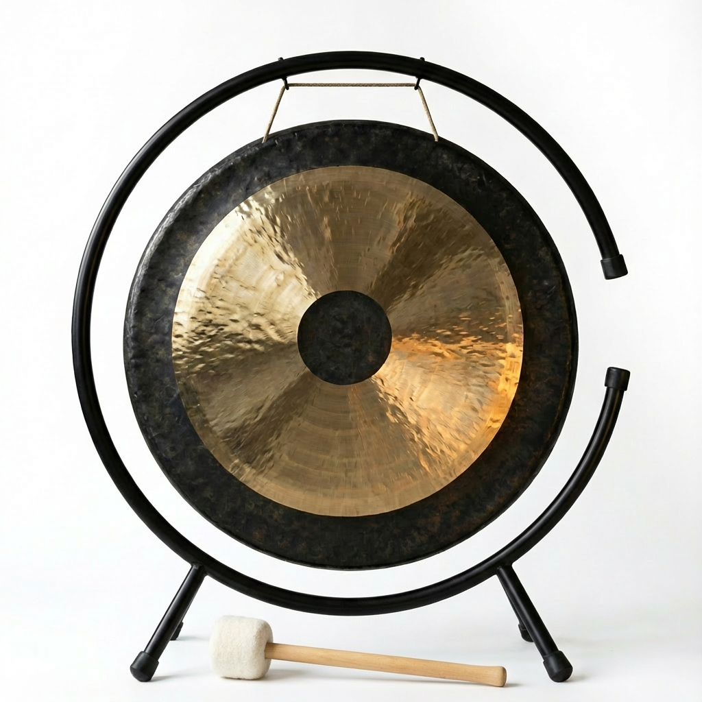 22 Inch Chau Gong with Stand - Chinese Instrument