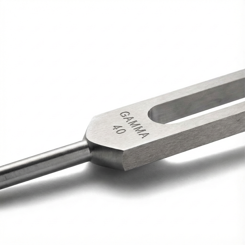 40 Hz Gamma Tuning Fork for Brain Optimization