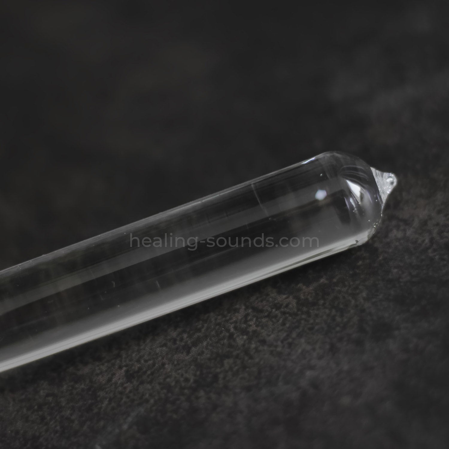 432 Hz Clear Crystal Tuning Fork Set with Box - 13pc - 10 mm