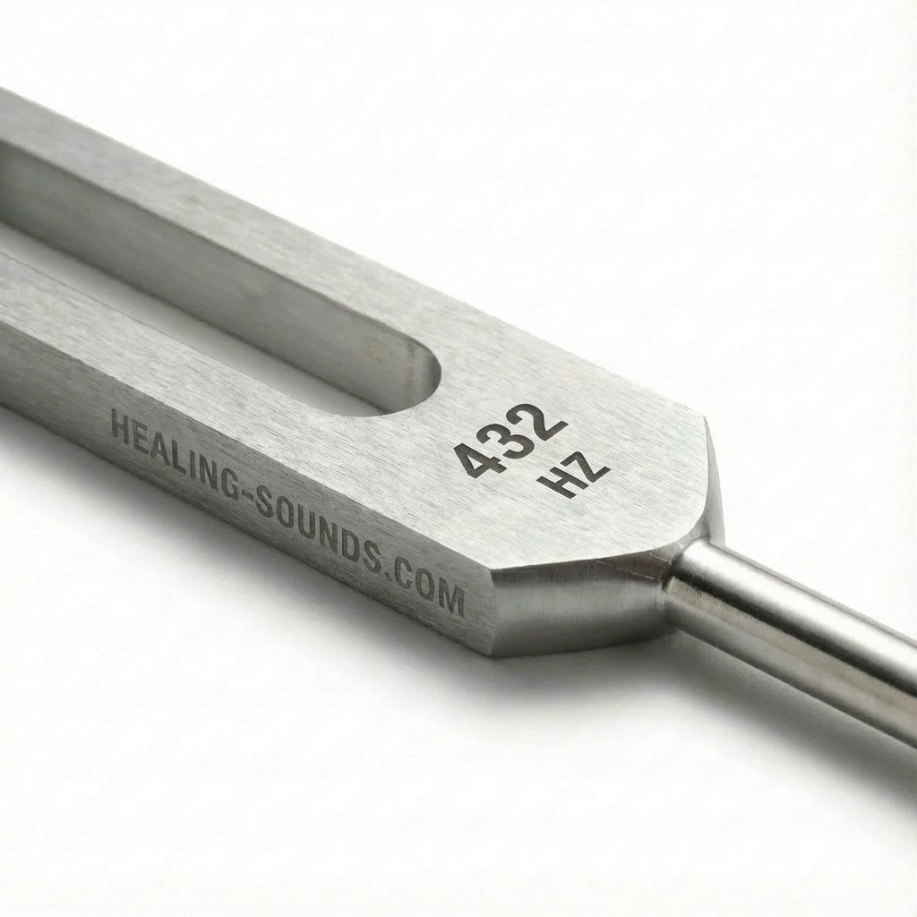 432 Hz Tuning Fork for Healing Therapy - Natural Frequency