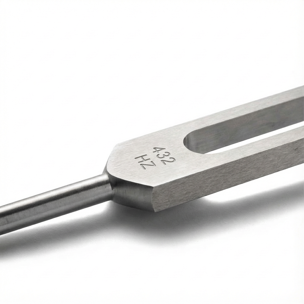 432 Hz Tuning Fork for Healing Therapy - Natural Frequency