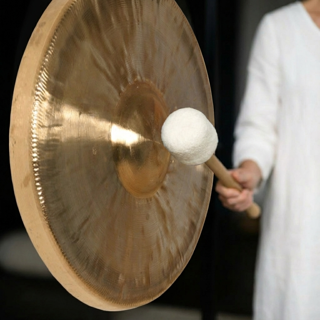 6 to 36 Inch Golden Bao Nipple Gong for Meditation
