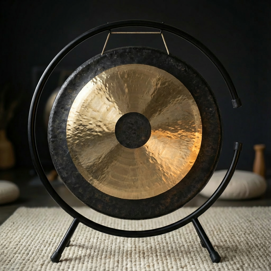 8-Inch Chau Gong with C-Stand and Mallet