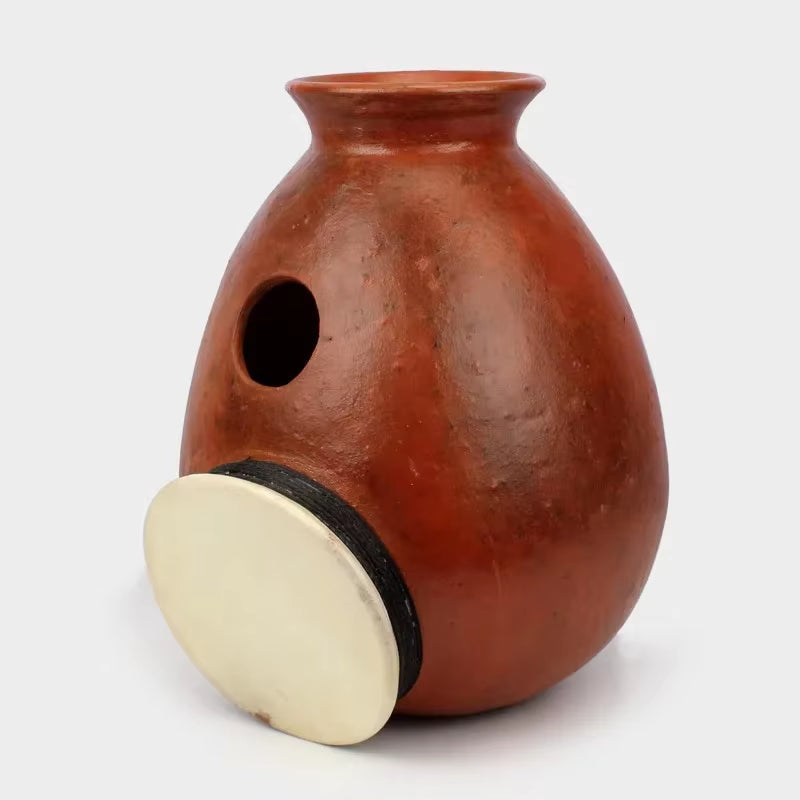 Urdu Drum Sheepskin Drums Sound Therapy ASMR Urdu Drum Healing Yoga Meditation Wear-Resistant Percussion Instrument