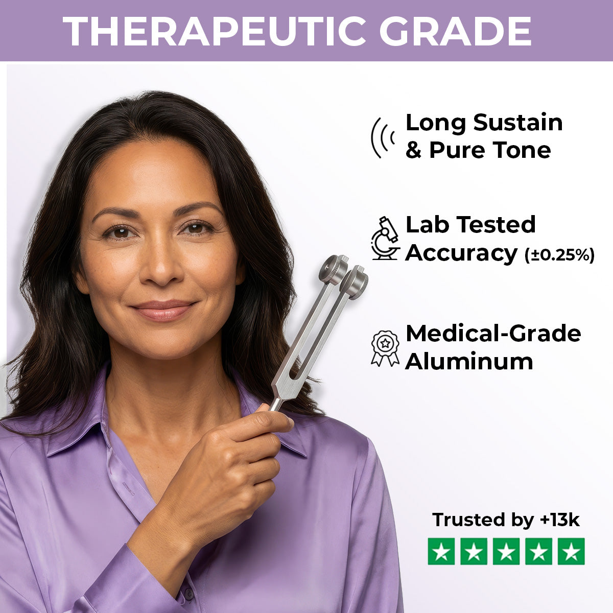 111 Hz Tuning Fork for Healing Therapy - Cellular Regeneration