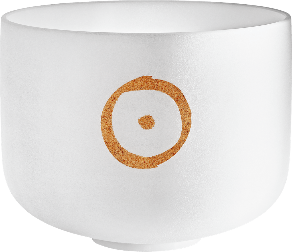 126.22 Hz Sun - 12 Inch Planetary Crystal Singing Bowl