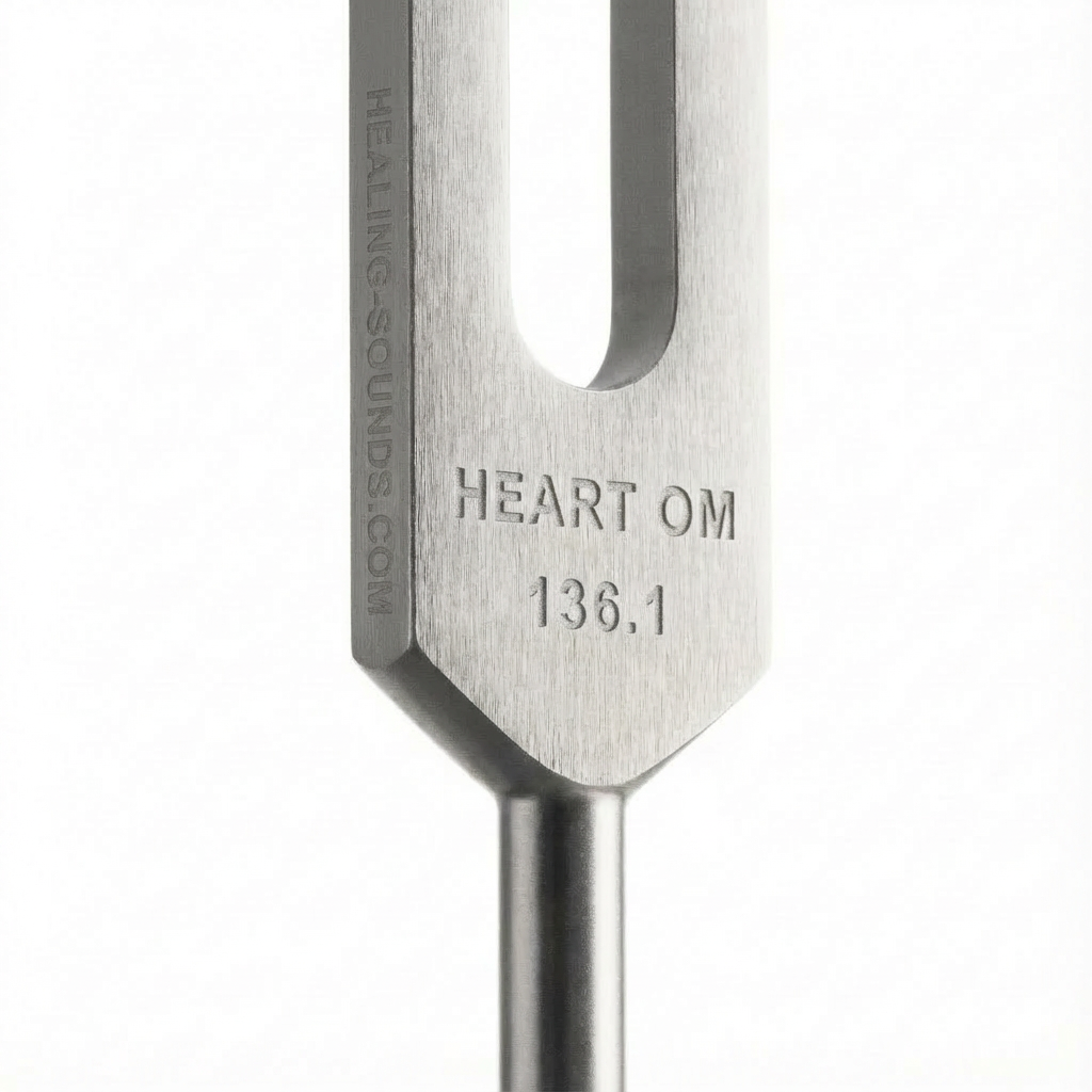 136.1 Hz OM Tuning Fork - Earth Planet - Heart Chakra