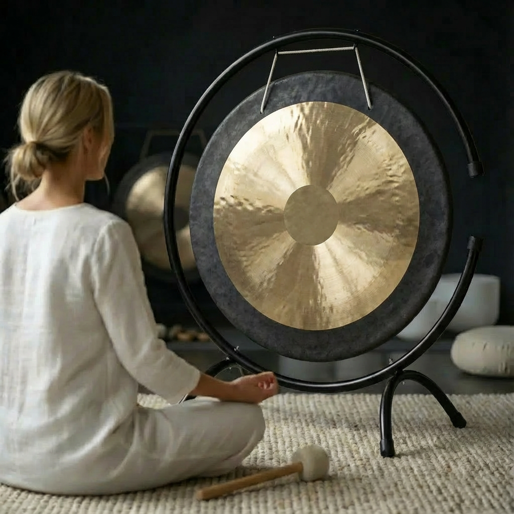 14 to 52 Inch Deep Wave Wind Gong Instrument for Meditation