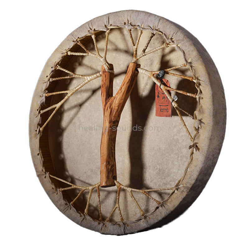 16" to 24" Handmade Shamanic Frame Drum with Goat Skin