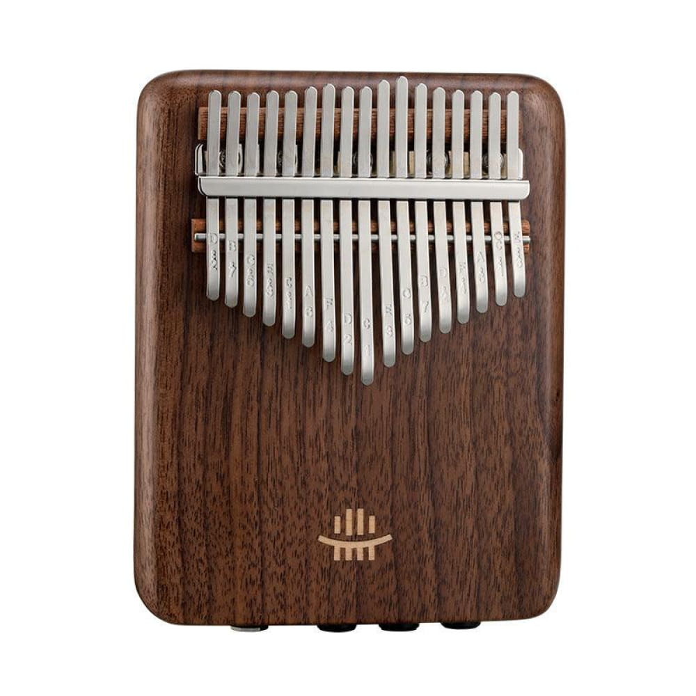 Wooden Kalimba thumb piano with metal tines from 17/21 Key Flat Board C Tone model