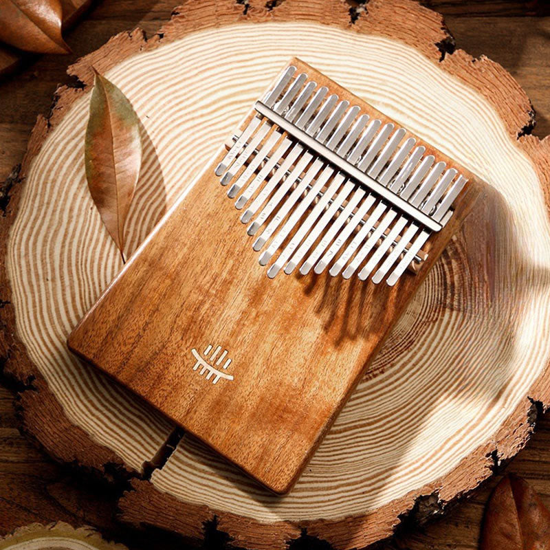17 Key Kalimba Thumb Piano for Meditation and Sound Healing