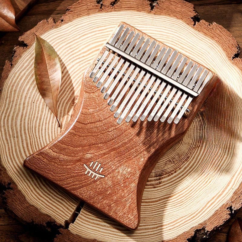 17 Key Kalimba Thumb Piano for Meditation and Sound Healing