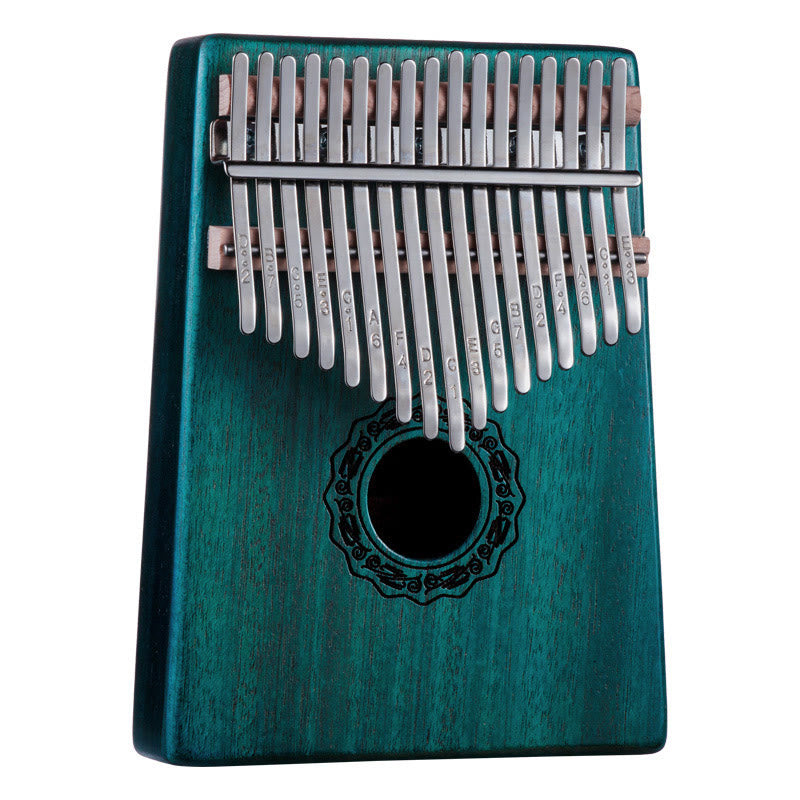 17 Key Mahogany Kalimba Meditation Thumb Piano