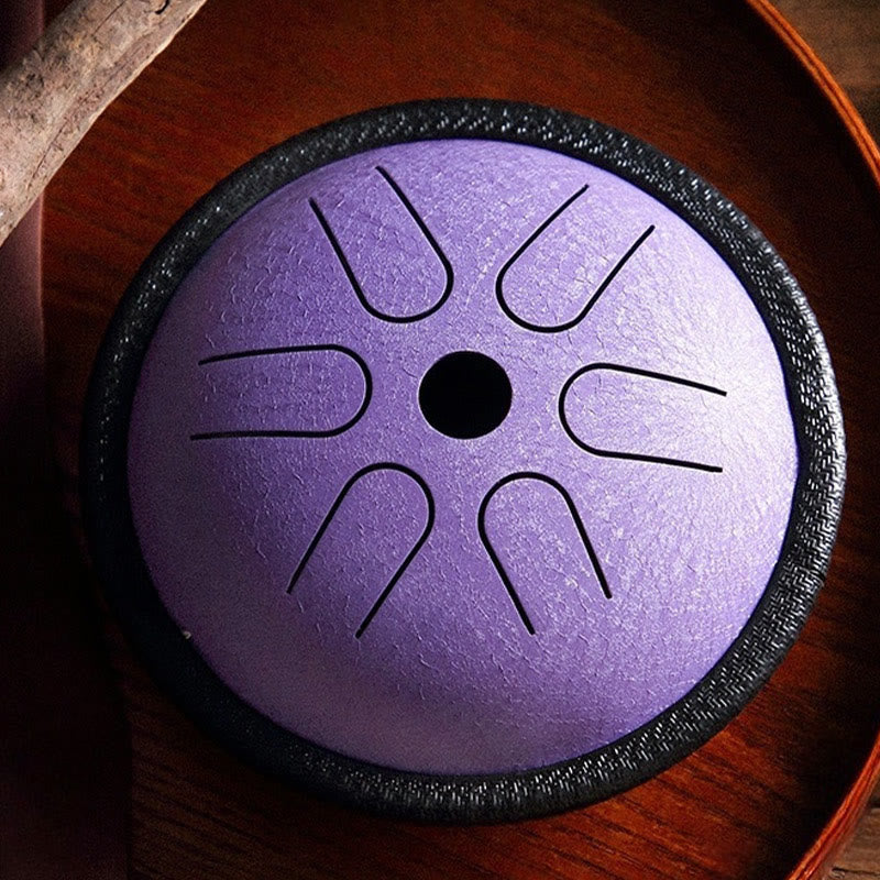 Steel Tongue Drum 6-Note Sound Healing Meditation 5.5 Inch