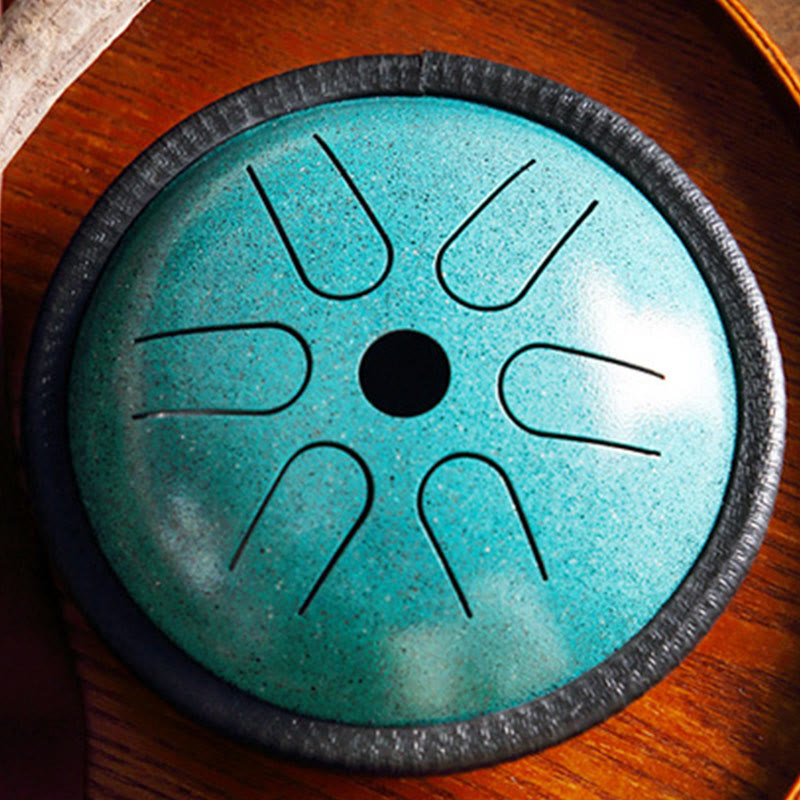 Steel Tongue Drum 6-Note Sound Healing Meditation 5.5 Inch