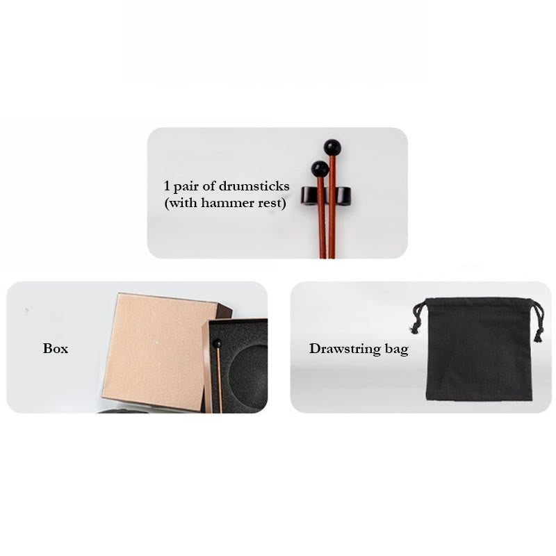 6 Inch Steel Tongue Drum for Meditation and Sound Healing