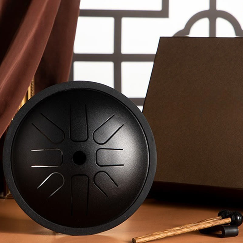 6 Inch Steel Tongue Drum for Meditation and Sound Healing