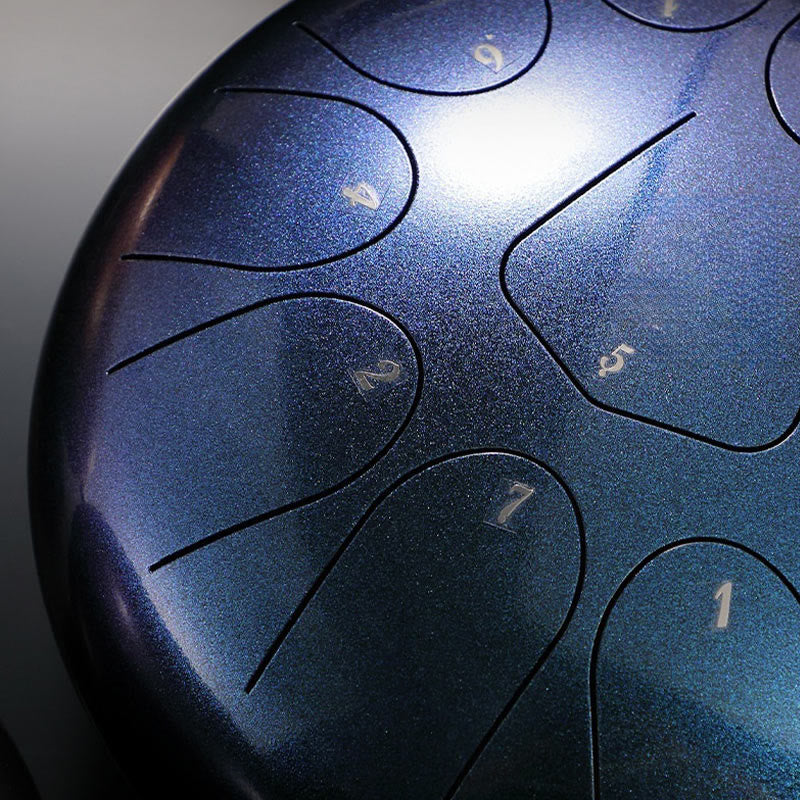 12 Inch Steel Tongue Drum 13 Note Meditation Sound Healing Kit