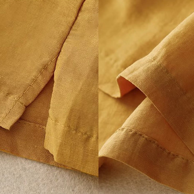 Women's Cotton Linen Vest | Boho Spiritual Clothing