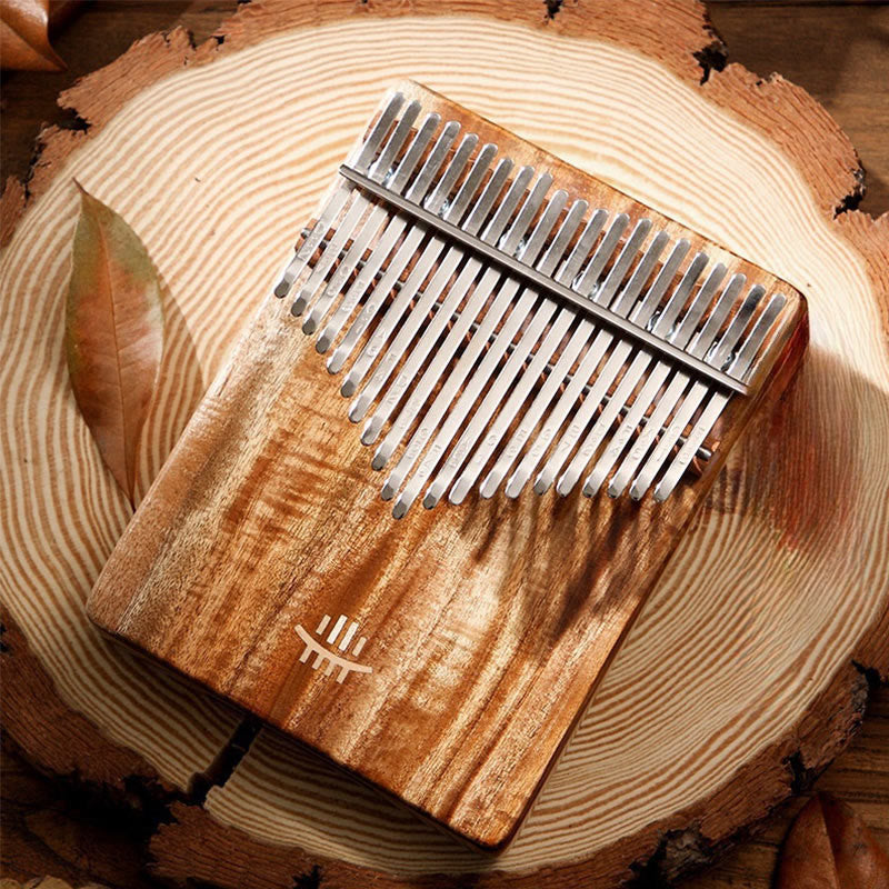 21 Key Acacia Kalimba Thumb Piano for Meditation