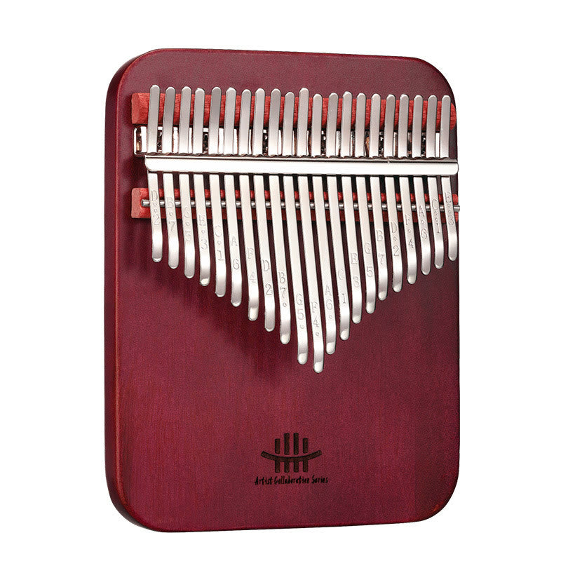 21 Key Peltogyne Wood Kalimba Thumb Piano for Meditation