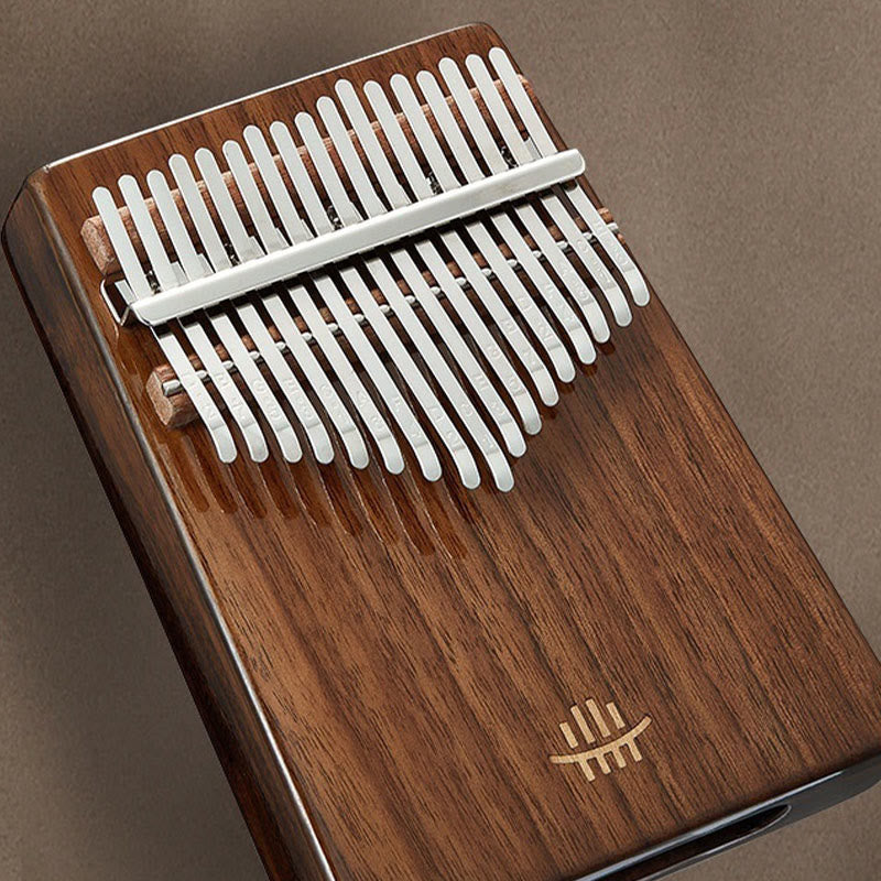 21 Key Walnut Kalimba Thumb Piano for Meditation