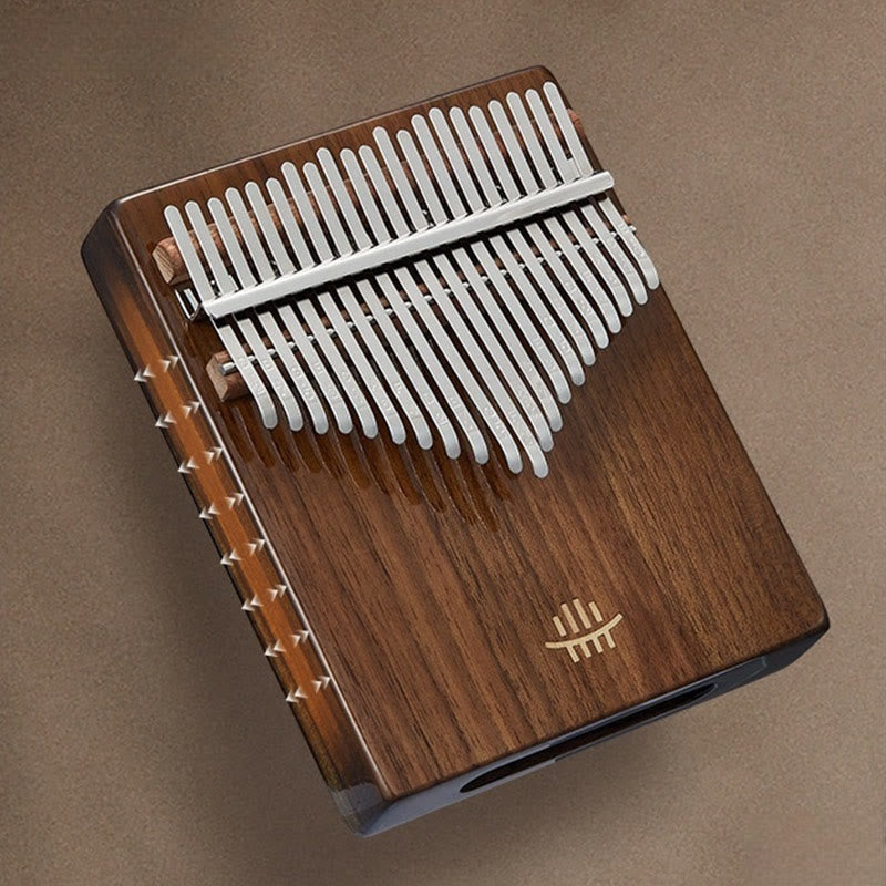 21 Key Walnut Kalimba Thumb Piano for Meditation
