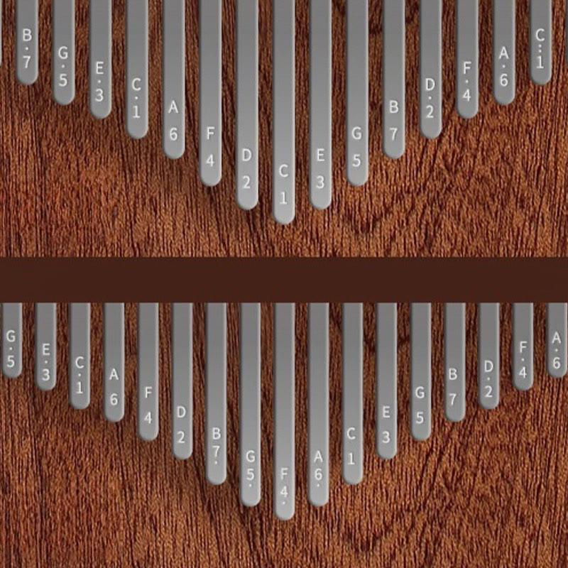 21 Key Yellow Sandalwood Kalimba for Meditation