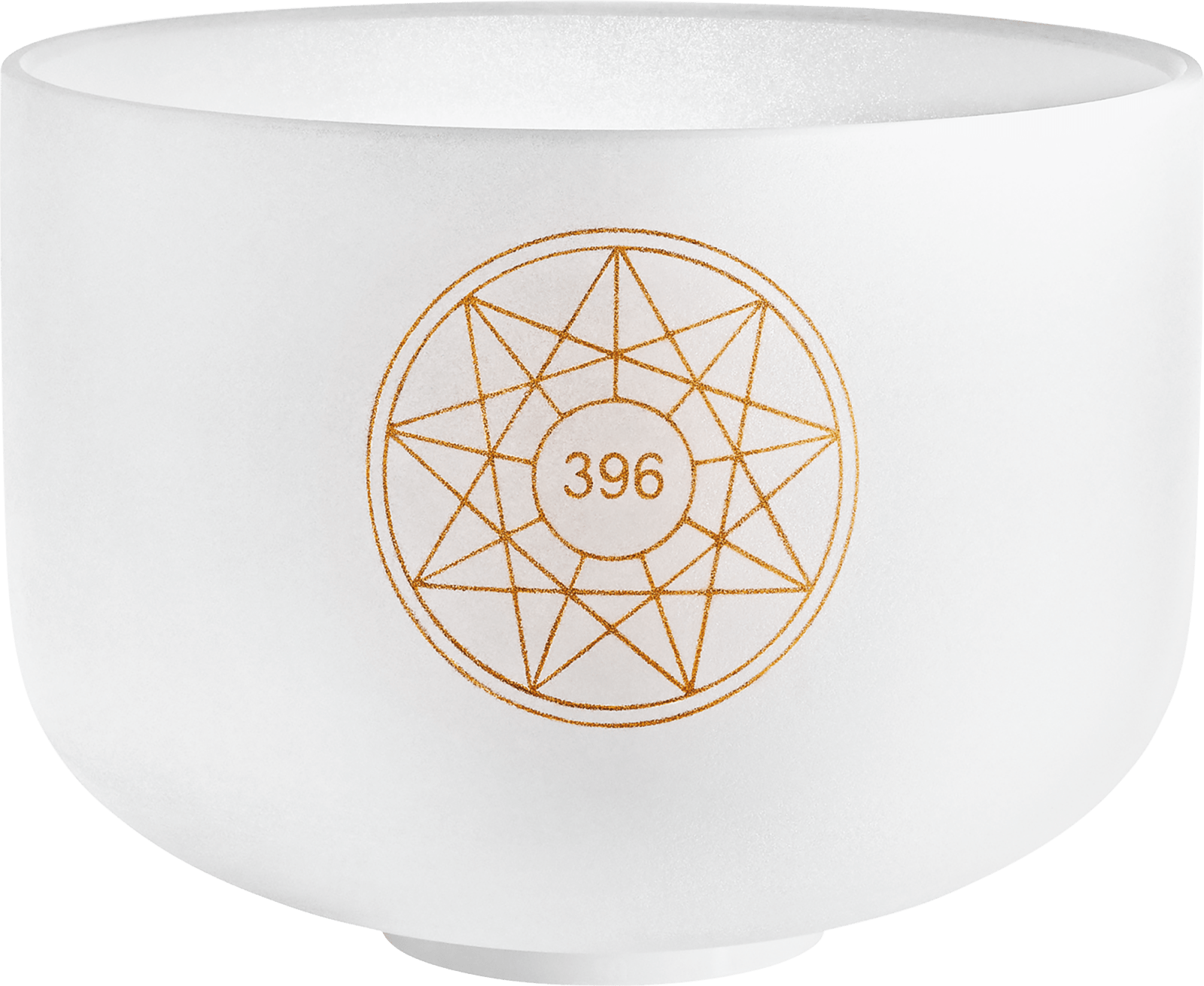 396 Hz Solfeggio 10 Inch Crystal Singing Bowl Ut Root Chakra