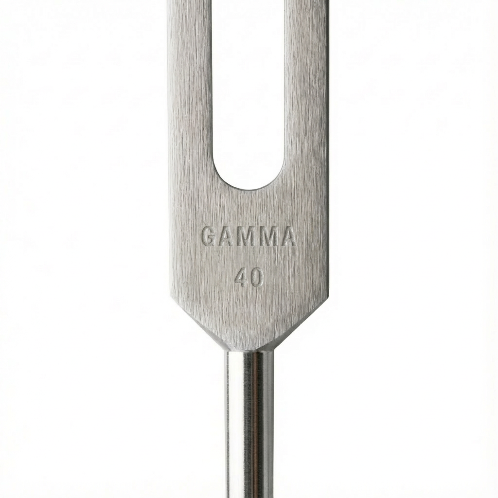 40 Hz Gamma Tuning Fork for Brain Optimization
