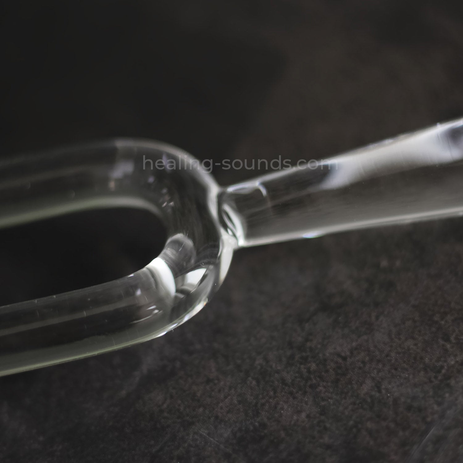 432 Hz Clear Crystal Tuning Fork Set with Box - 13pc - 10 mm