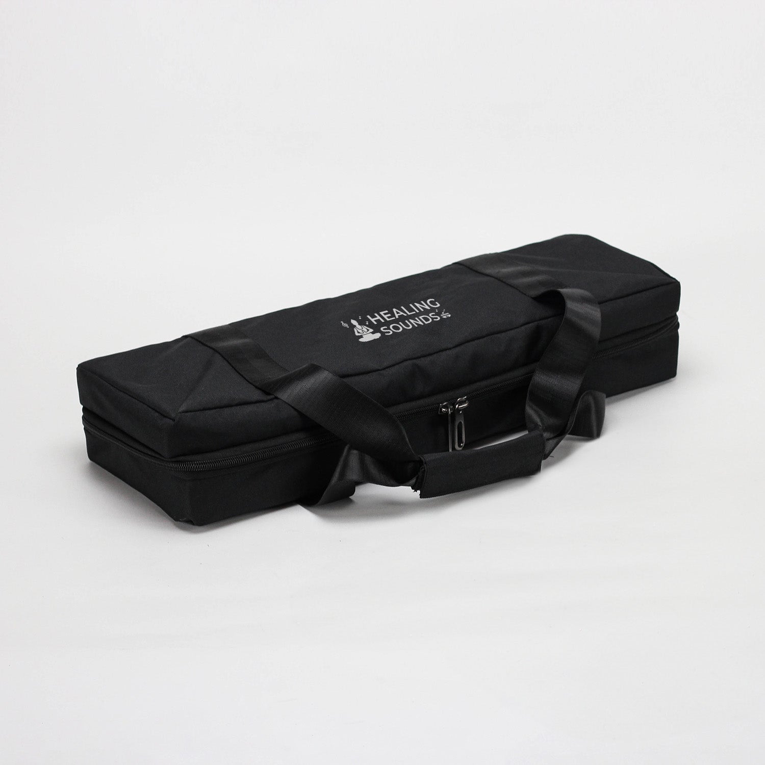 432 Hz Frosted Quartz Crystal Tuning Fork with Patterns