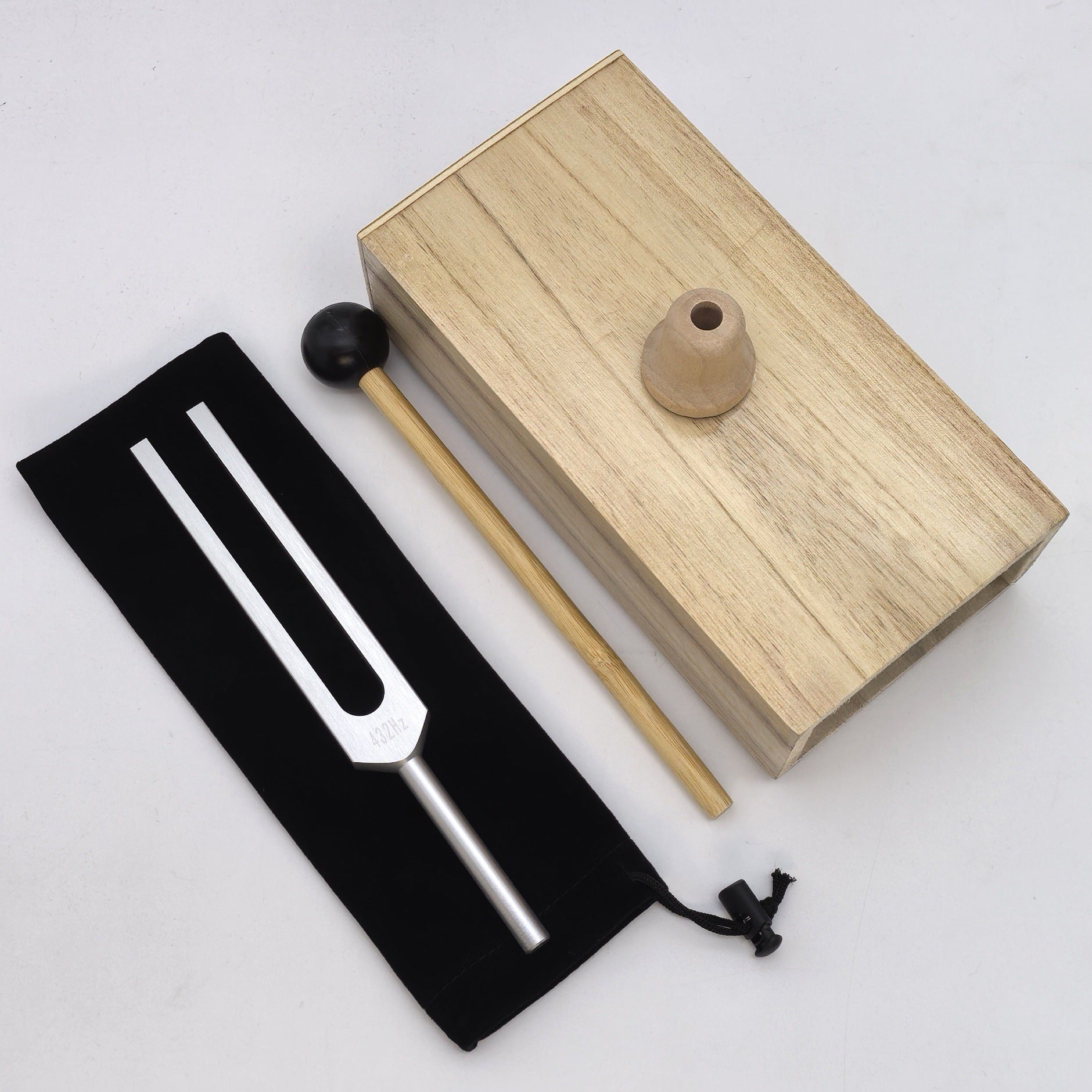 432 Hz Tuning Fork with Resonance Box
