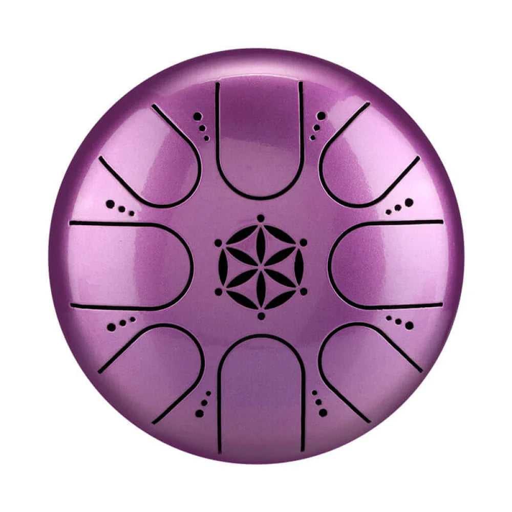 C Steel Tongue Drum 8 Note 5 Inch for Healing Meditation