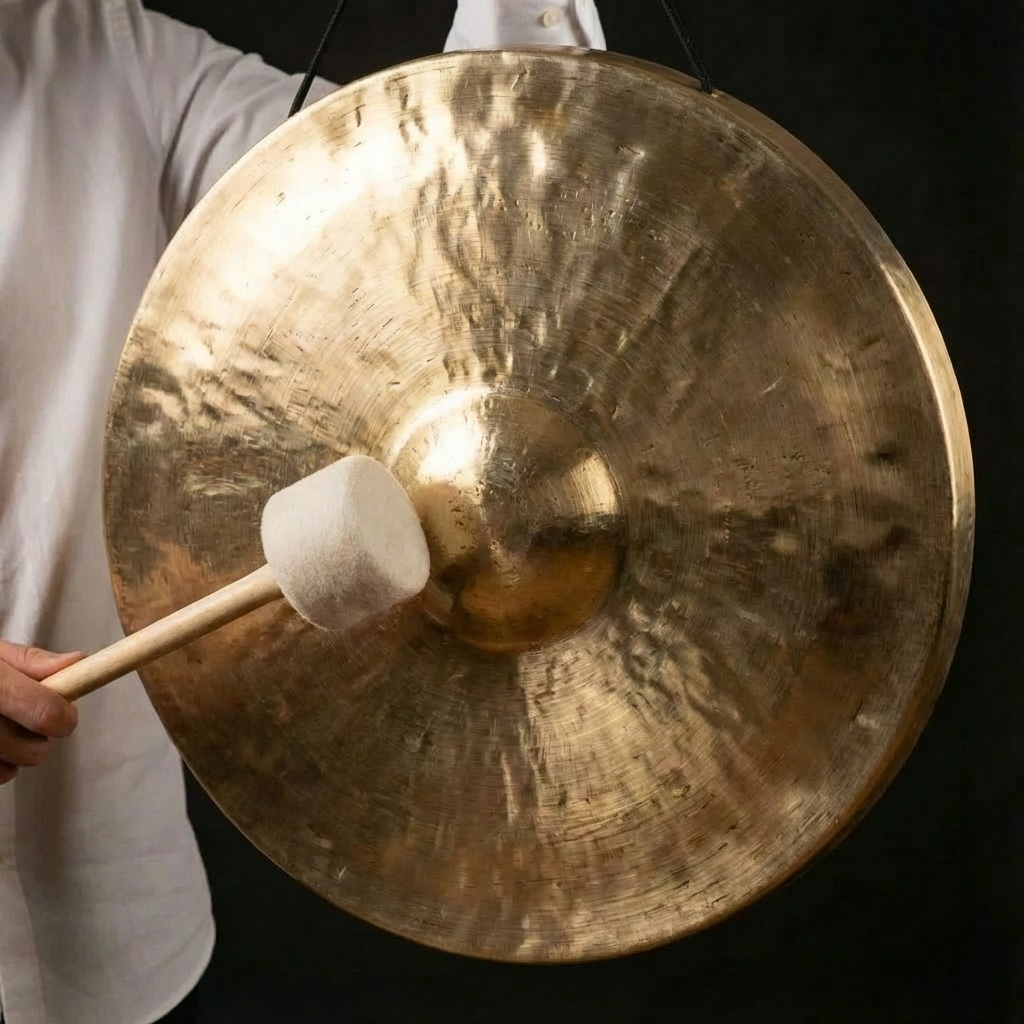 6 to 36 Inch Golden Bao Nipple Gong for Meditation