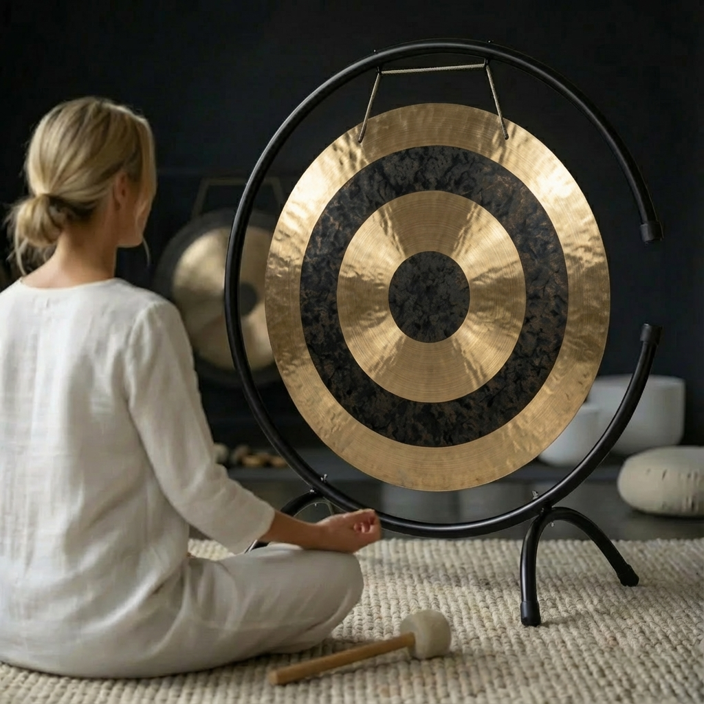 6" to 52" Chinese Wind Gong Instrument for Sound Bath
