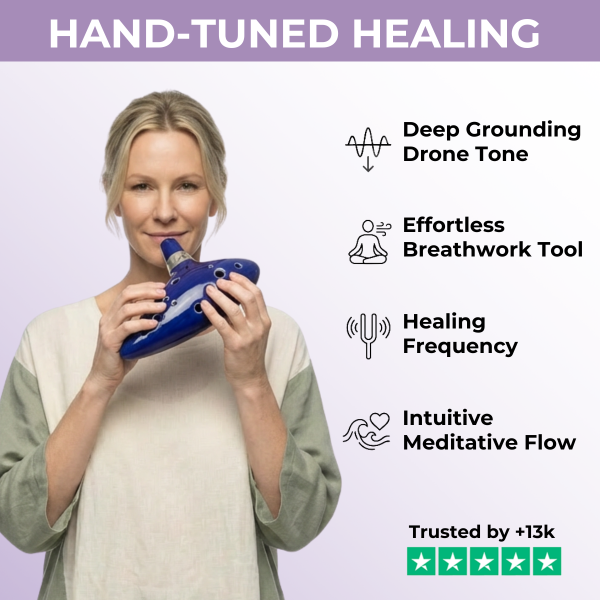 6 Hole Strawberry Ocarina Pendant for Beginners