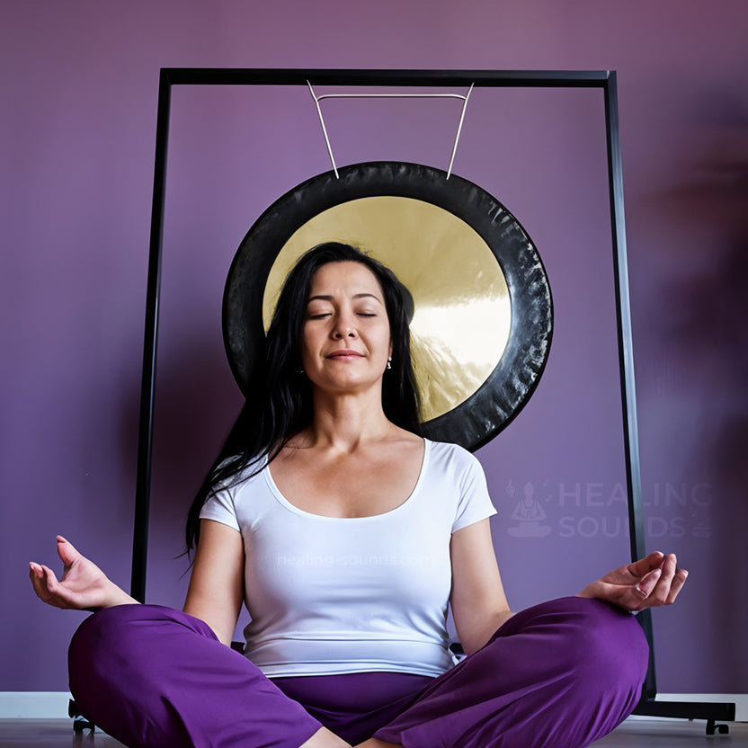 60" Chinese Gong with Beater - Percussion Instrument