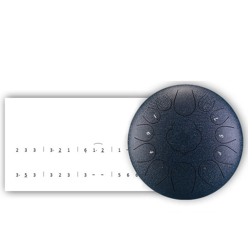 8 Note Steel Tongue Drum Kit for Meditation & Sound Healing