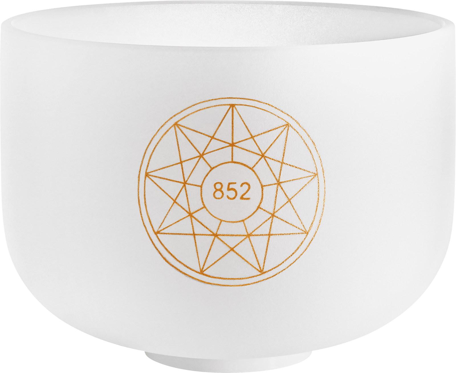 852 Hz Solfeggio 10 inch Crystal Singing Bowl - Higher Consciousness